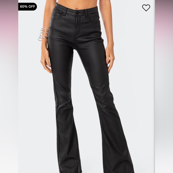 Edikted Leather Pants - Picture 1 of 2